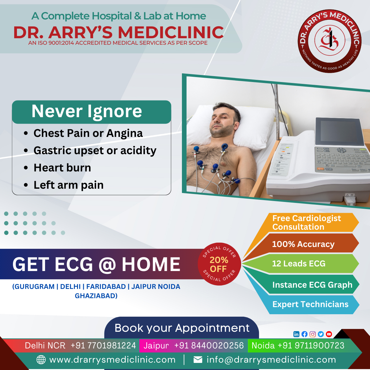 ECG at home- Dr.Arry's Mediclinic